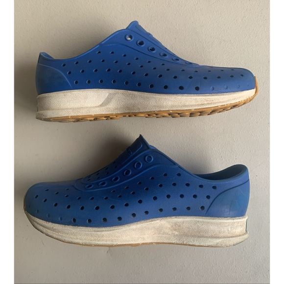 Kids Native Slip Ons Blue Size C12 - Picture 2 of 7